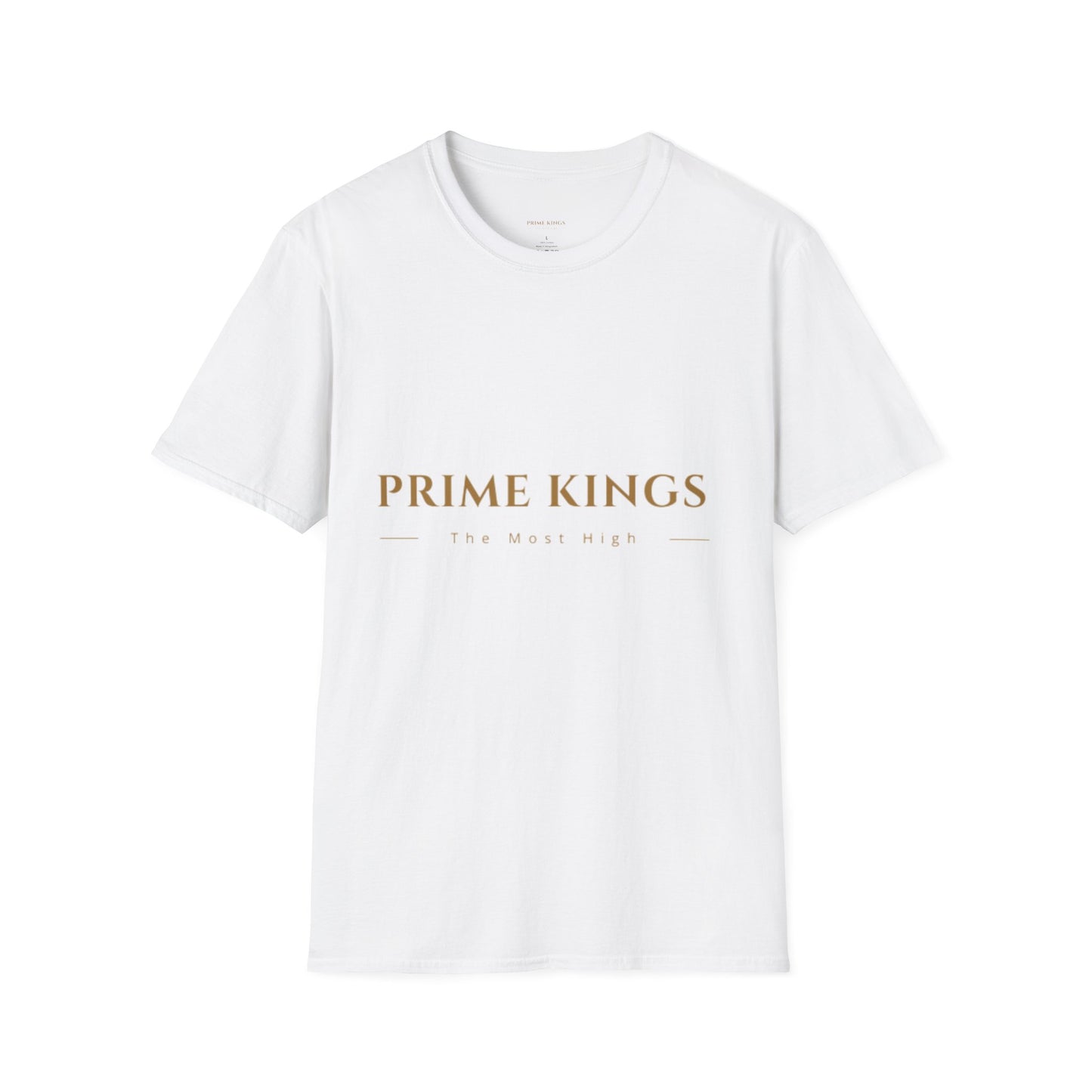 Prime Kings Unisex Softstyle T-Shirt, Casual Tee, Gift for Him, Graphic Shirt, Streetwear Style, Summer Fashion