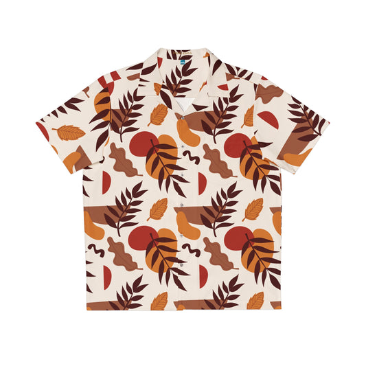 Men's Tropical Hawaiian Shirt - Casual Summer Wear, Beach Party Attire, Vacation Apparel, Eco-Friendly Fashion, Resort Outfit