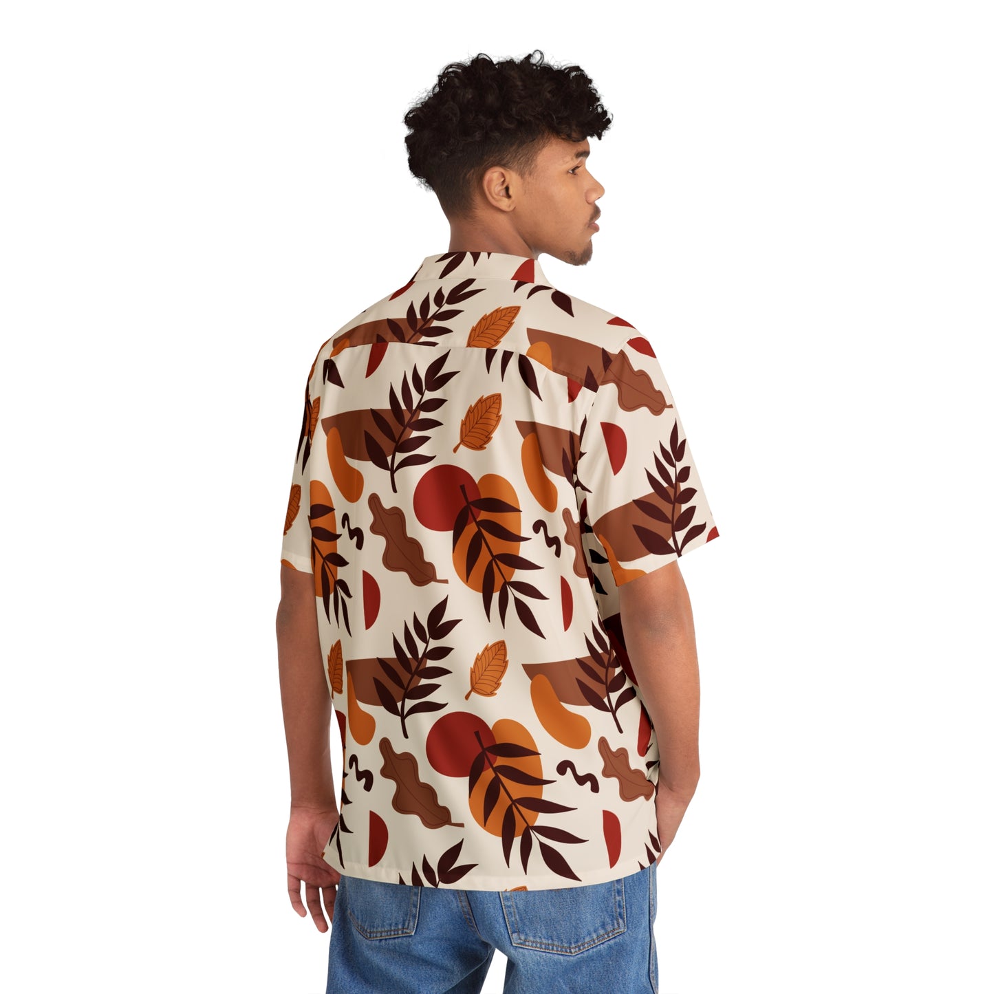 Men's Tropical Hawaiian Shirt - Casual Summer Wear, Beach Party Attire, Vacation Apparel, Eco-Friendly Fashion, Resort Outfit