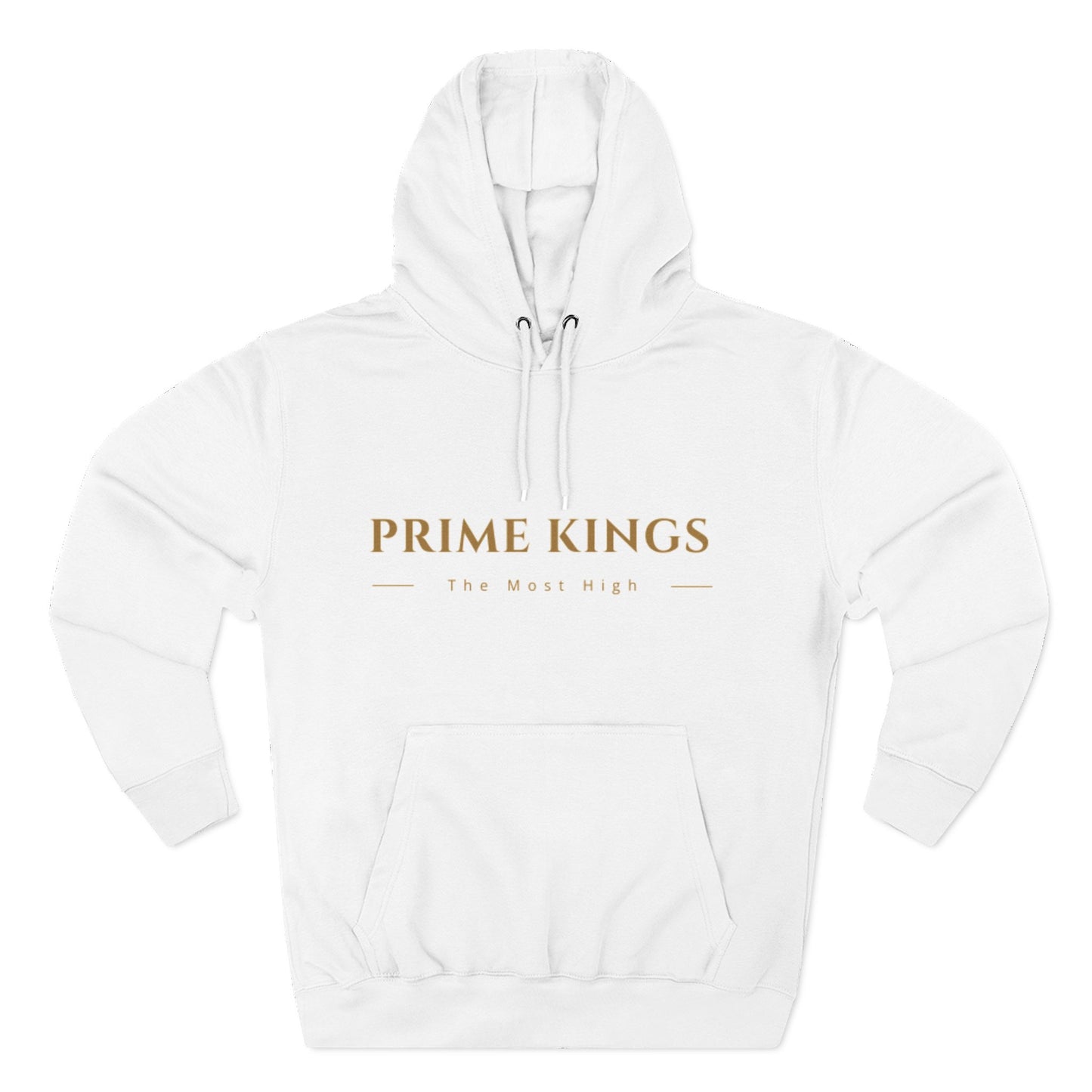 Fleece Hoodie - Hebrew 2: 7-9 Bible Verse Design