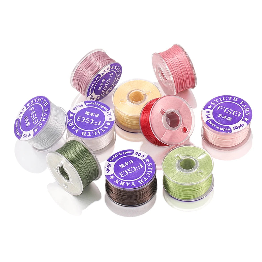 50Yards/Roll Special Coated Nonelastic Beading Threads Seed Beads Cord Thread for DIY Bracelets Necklace Jewelry Making Supplies
