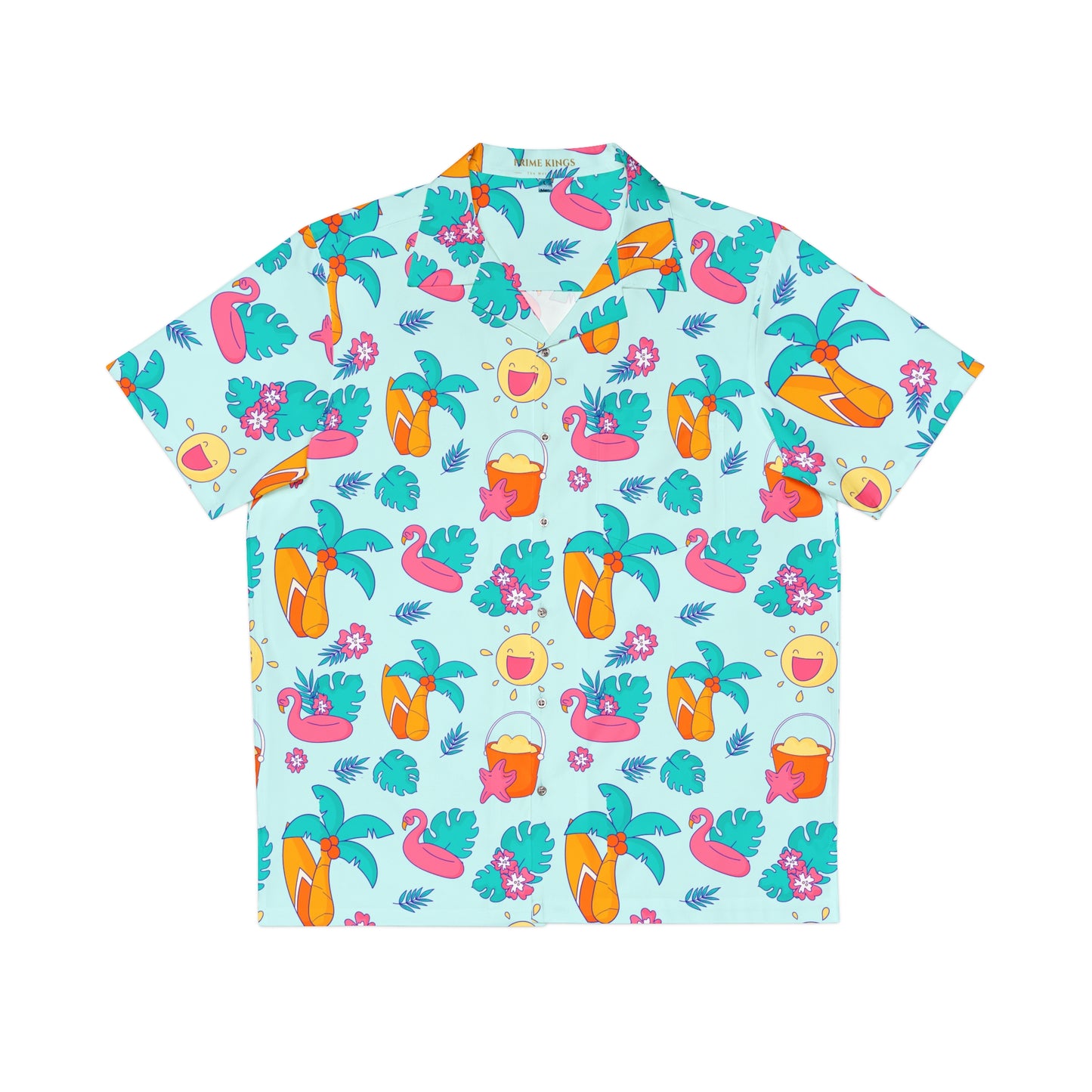 Tropical Hawaiian Shirt, Fun Beachwear for Summer Parties, Relaxed Vibes for Men, Ideal for Luau, Vacation Getaways, Outdoor Events
