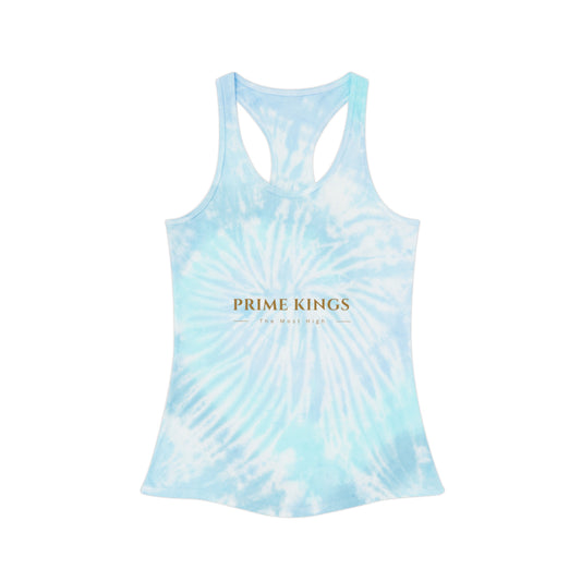Tie Dye Racerback Tank Top - Boho Chic Summer Style, Perfect for Festivals, Yoga, Beach Days, Casual Outfits, and Everyday Wear