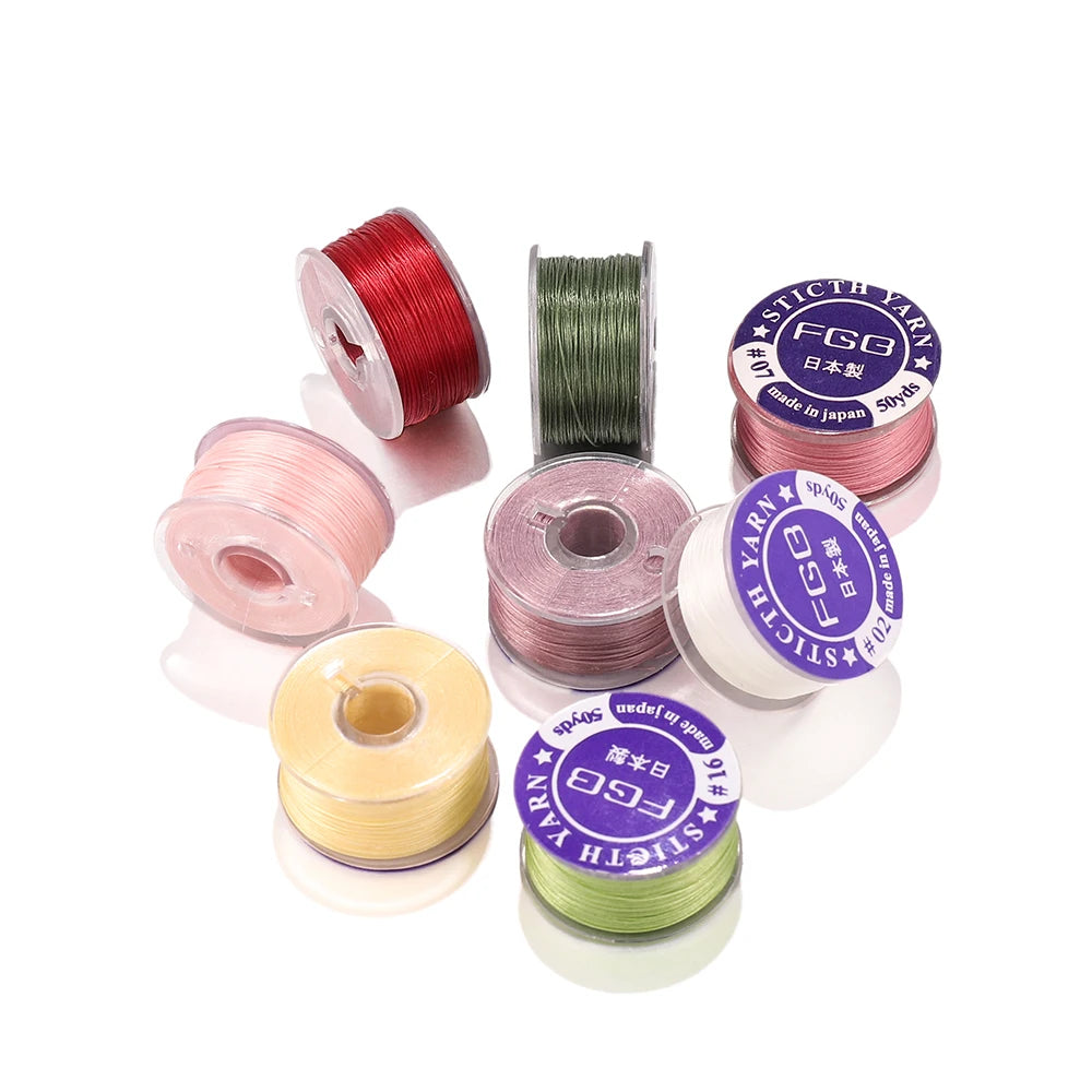50Yards/Roll Special Coated Nonelastic Beading Threads Seed Beads Cord Thread for DIY Bracelets Necklace Jewelry Making Supplies