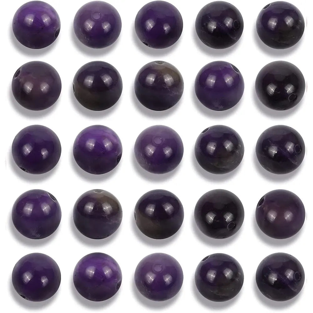 Natural Stone Beads 6Mm Green Malachite Lava Amethyst Lapis Lazuli Rose Quartz Beads for Jewelry Making DIY Bracelet Necklace