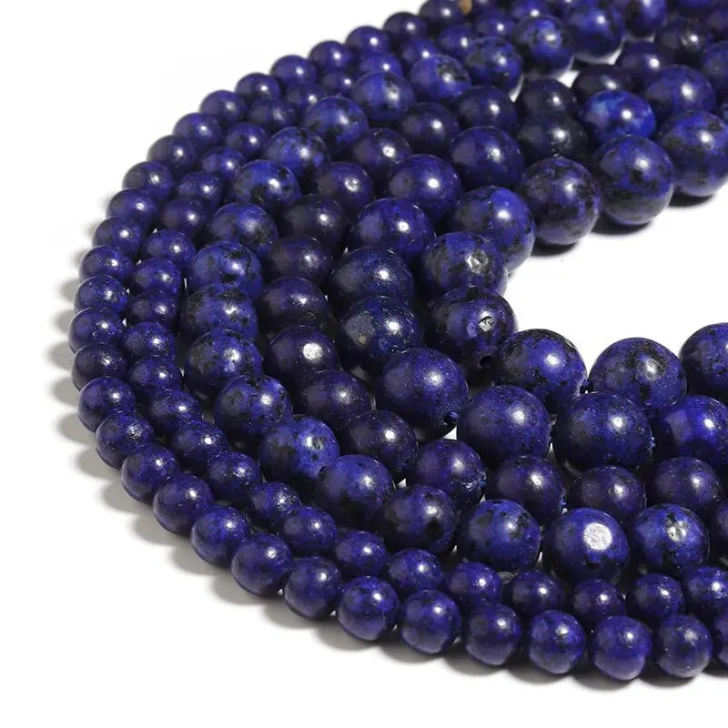 Natural Stone Beads 6Mm Green Malachite Lava Amethyst Lapis Lazuli Rose Quartz Beads for Jewelry Making DIY Bracelet Necklace
